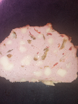 Pate de viande pizza